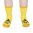 Muumi Pikku Myy-sukat 2 kpl, keltainen