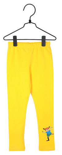 Peppi leggingsit, keltaiset, 86, 92, 110, 116 ja 122 cm