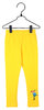 Peppi leggingsit, keltaiset, 86, 92, 110, 116 ja 122 cm