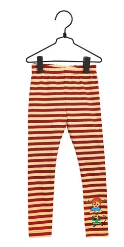 Peppi Pitkätossu Toverukset-leggingsit, punaiset