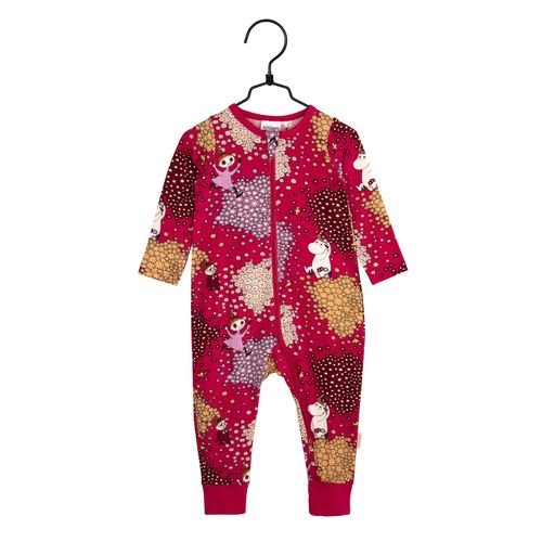 Muumi Kujerrus-pyjama, pinkki, 56 - 68 cm