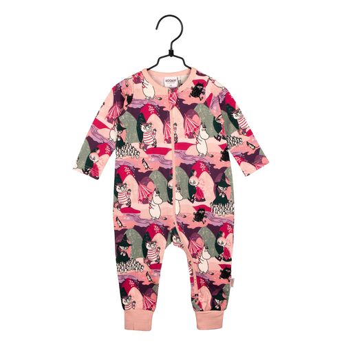 Muumi Puro-pyjama, roosa, 56 - 74 cm