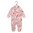 Muumi Mimoosa-haalari/jumpsuit, roosa, vauvat, 56 cm