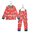 Peppi Pitkätossu Hyppely-pyjama, punainen