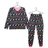 Muumi Ornamentit-pyjama, tummansininen, naisten, L koko