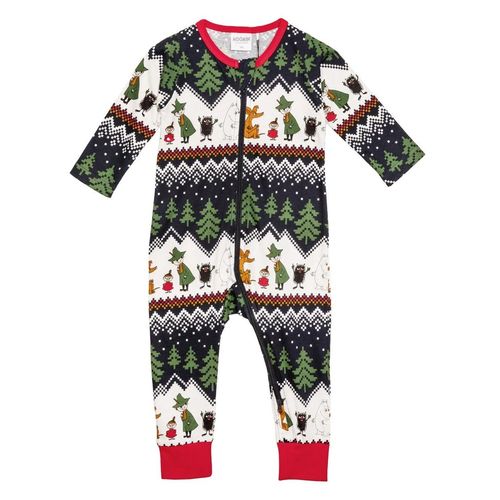 Muumi Vuoristo-pyjama, vauvojen, tummansininen
